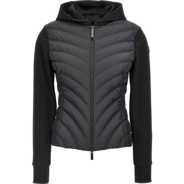 MONCLER Zipped Hoodie - Black