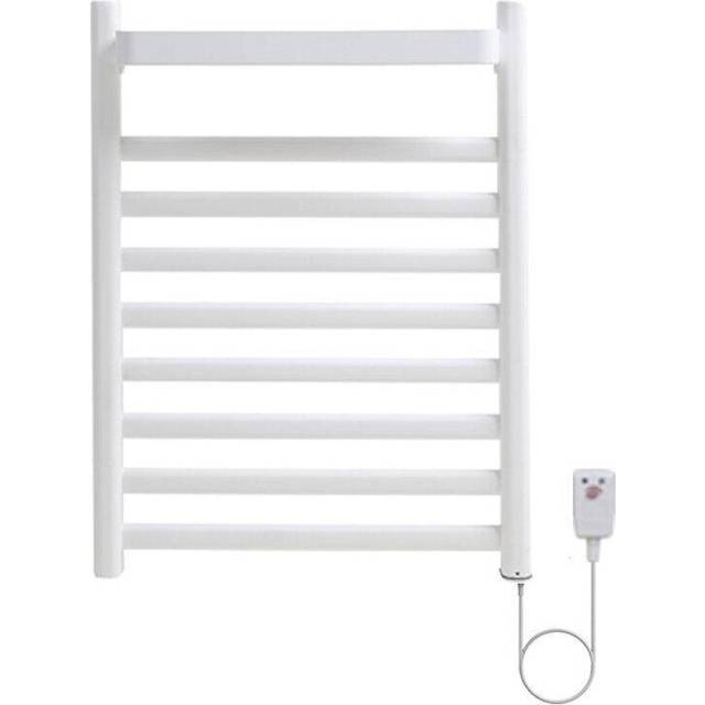 (White) Towel Warmer 50 Physical Sterilization Clothes Dryer Large Area Hanging Space Waterproof Punch-free Installation 220V 75W