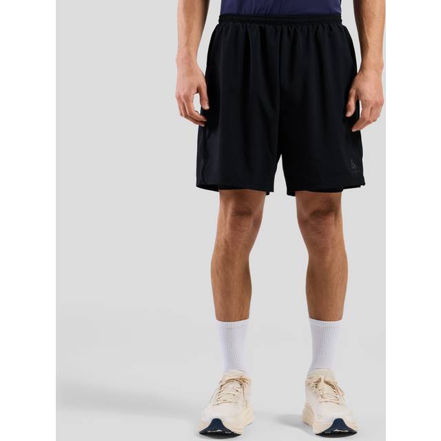 Odlo - Essential 6 Inch 2-In-1 Short - Running shorts size XXL, black