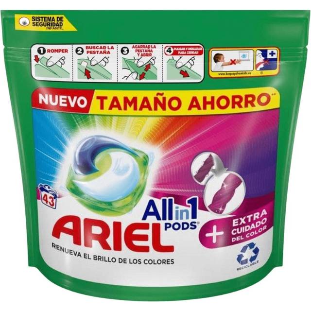 Ariel 3-in-1 Color Protection Laundry Pods - 43 Pack