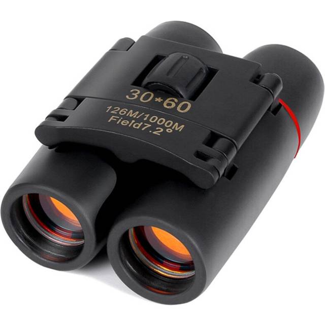 Telescope 30x60 Folding Binoculars with Low Light Night Vision for outdoor bird watching travelling camping hunting 1000m