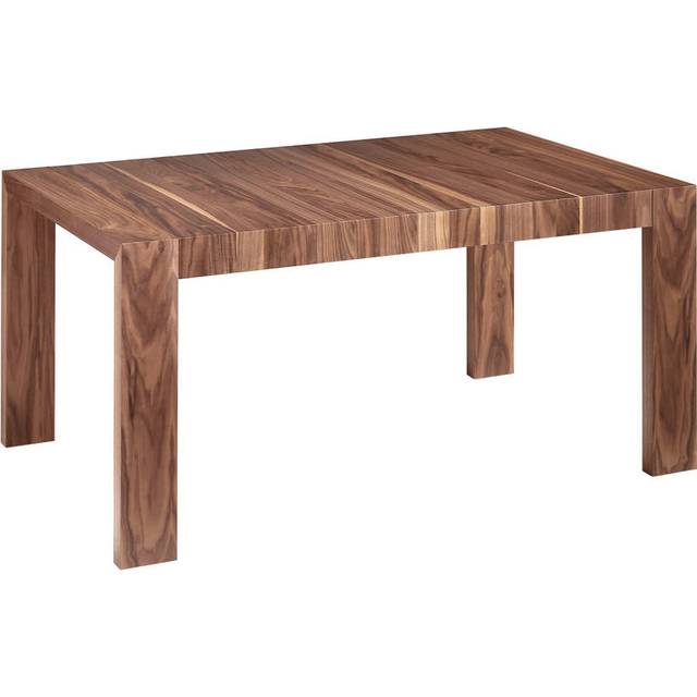Angel Cerda Stylish Rectangular Walnut Extending Dining Table For Modern Homes - One Size