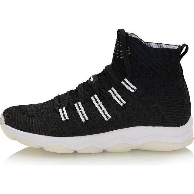 (WMNS) Li-Ning High-Top Running Shoes AFJP036-2 - Black - 5.5