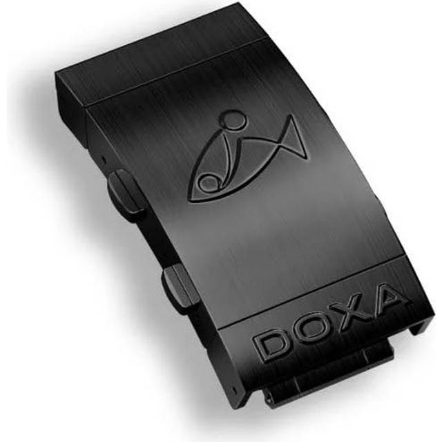Doxa Strap SUB 300 Carbon Steel Folding Clasp With Ratcheting Dive Extension D