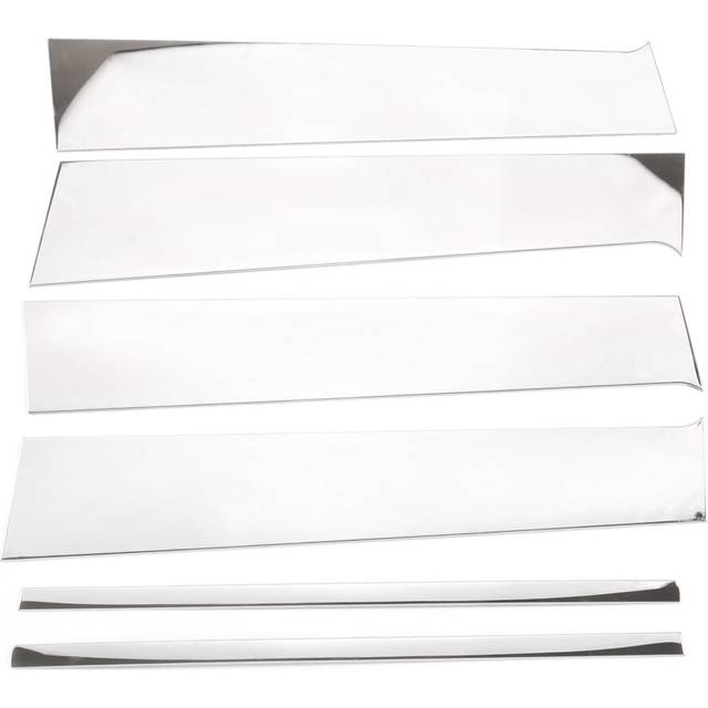 For 2015-2021 Car Mirror Effect Car Window Pillar Cover Trim
