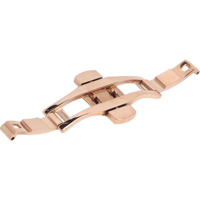 Watch Strap Buckle Ceramic Tungsten Steel Stainless Steel Double Push Button Watch Band Clasp