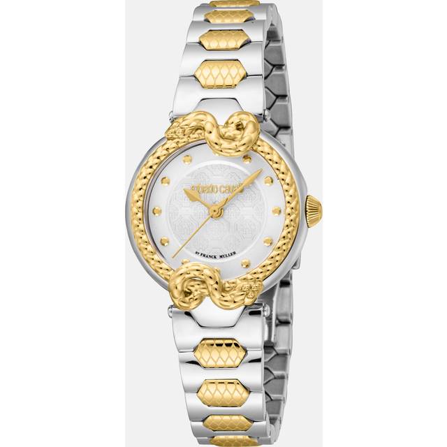Roberto Cavalli Roberto Cavalli By Frank Muller Snake Core Watch - Female Watches Silver/gold