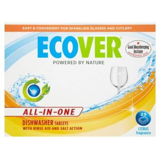 Ecover All-In-One Dishwasher Tablets (22) - Pack of 6