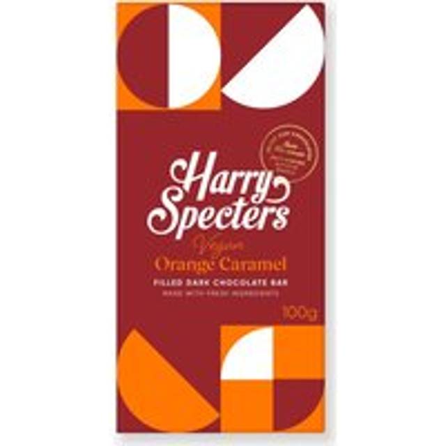 The Plant-Powered Orange Caramel 60% Dark Chocolate Bar