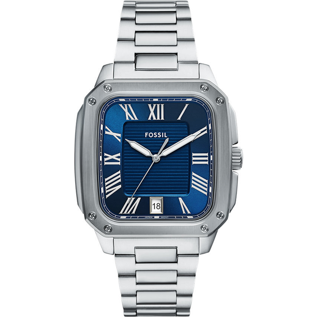 Fossil Herrenuhr Crosby FS6121 - silber