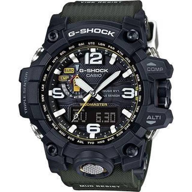 CASIO G-SHOCK GWG-1000-1A3JF [MUDMASTER Radio Wave Solar Triple SensorVer.3] Round Watch Khaki