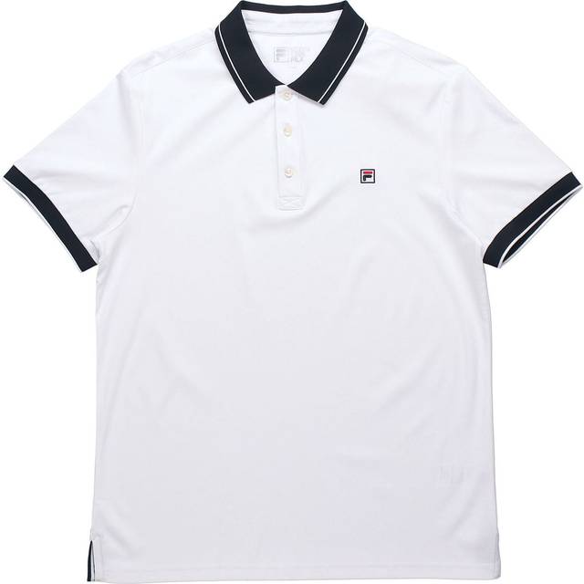 FILA Business Casual Short Sleeve polo White F11M128106F-WT - XXL