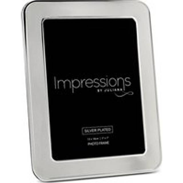 Impressions Silver Plated Round Edge 5x7 - P9158