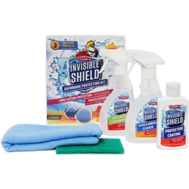 Cleanfilter Clean-X Invisible Shield Kit - Rengøring & Beskyttelse til Badeværelset
