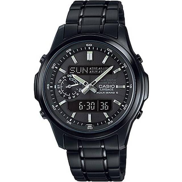 CASIO LINEAGE LCW-M300DB-1AJF [LINEAGE solar radio-controlled watch MULTIBAND6] Round Watch Black