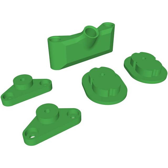 iFlight AOS V5 DJI O4 Air Unit (Lite) Adapter Set 3D Druck TPU Grün