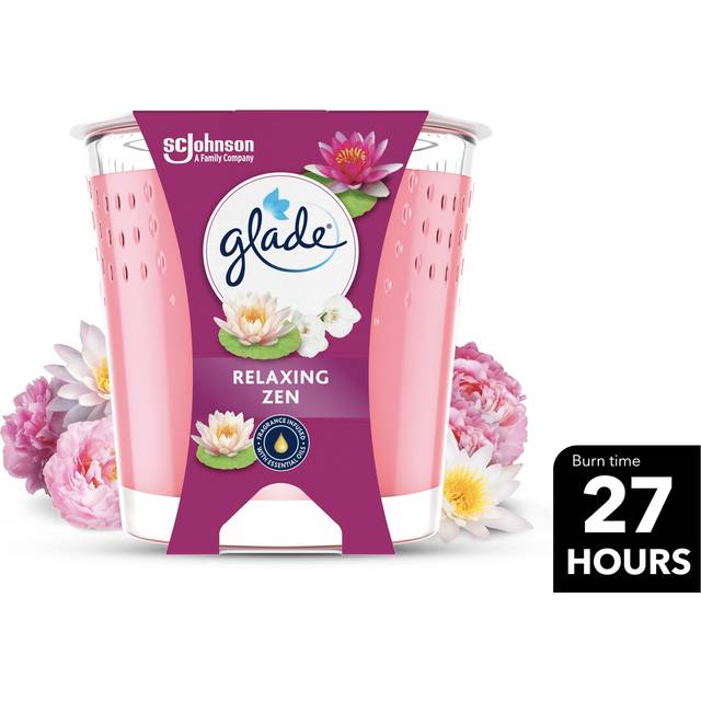 Glade Scented Candle Relaxing Zen 112G