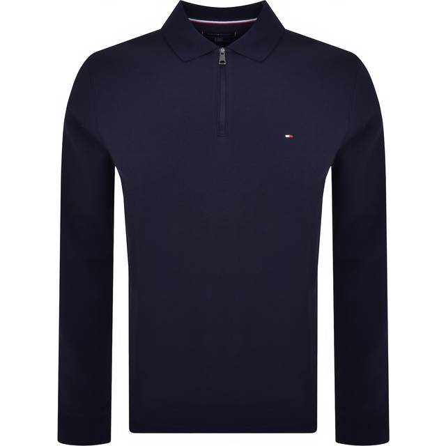 Tommy Hilfiger Long-sleeved polo - Blue
