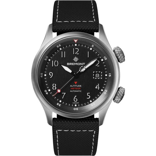 Bremont Altitude MB Meteor Black Leather Watch