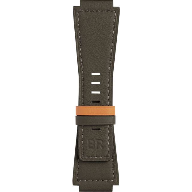 Bell & Ross Strap BR01/BR03 Calfskin Khaki Orange Reversible