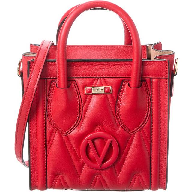 Valentino By Mario Valentino Eva Diamond Leather Tote