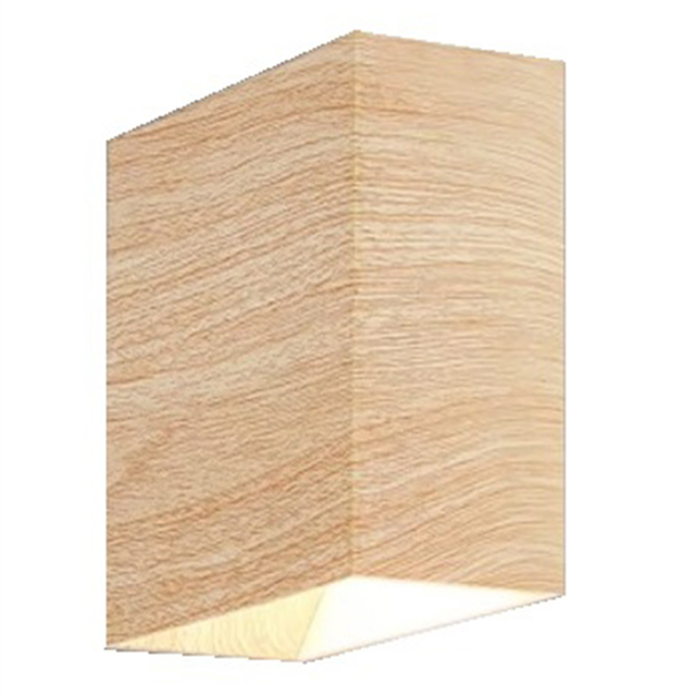 Wood Grain Bedroom Bedside Wall Lamp Background Corridor A