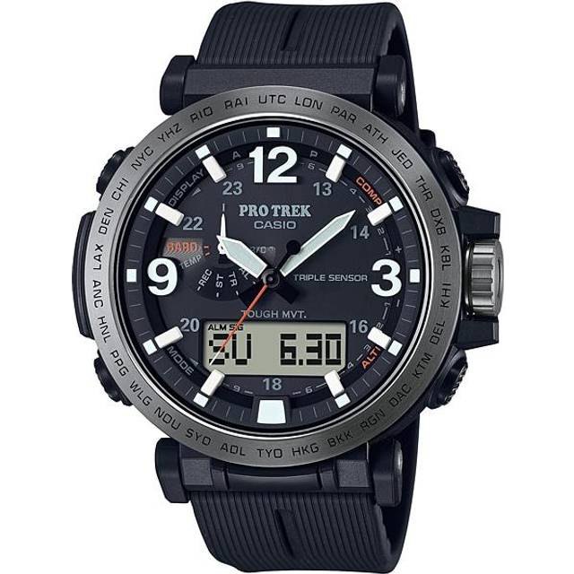 CASIO PRO TREK PRW-6611Y-1JF [PROTREK Climber Line PRW-6611 Series Mens Rubber Band] Round Watch