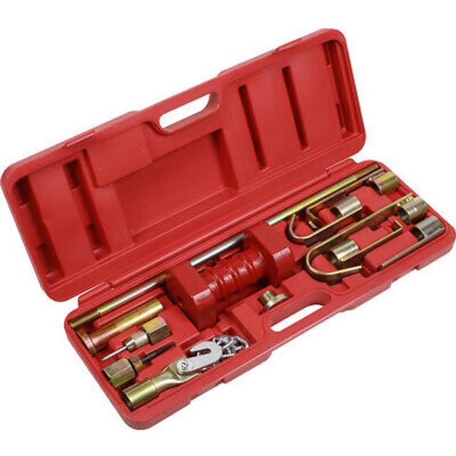 10 Piece Heavy Duty 4.4kg Slide Hammer Set - Body Panel & Chassis Hammer - Case