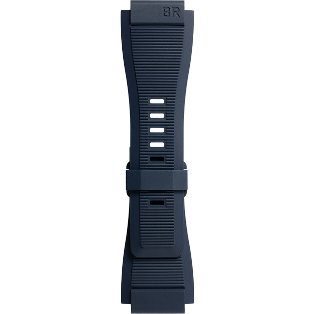Bell & Ross Strap BR01/BR03 Rubber Blue