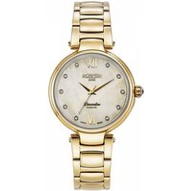 Roamer Dreamline Diamonds Champagne MOP Dial Yellow Gold