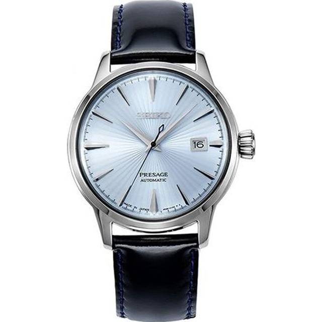 Men's SEIKO Series Mechanical Casual Watch SRPB43J1 - Blue/Black - F