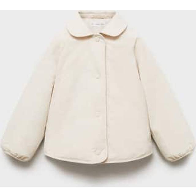 Mango Kids' Aladinb Jacket, Natural White