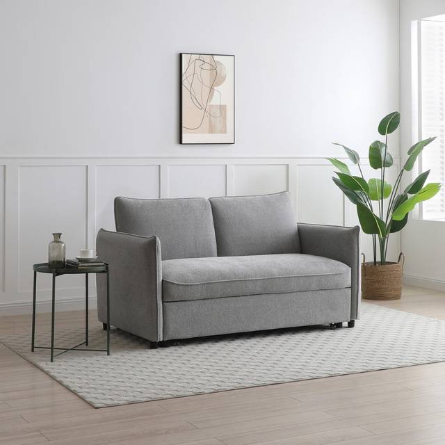 BETTY 2 SEATER POP UP OLIVE - Grey (90cm H X 156cm W X 89.5cm D)