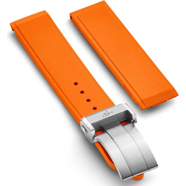 Doxa Strap SUB 600T Rubber Orange With Folding Clasp