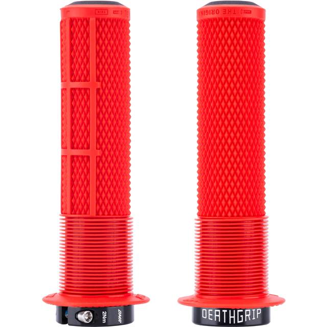 DMR DeathGrip2 Flange Grips - Thick - Red