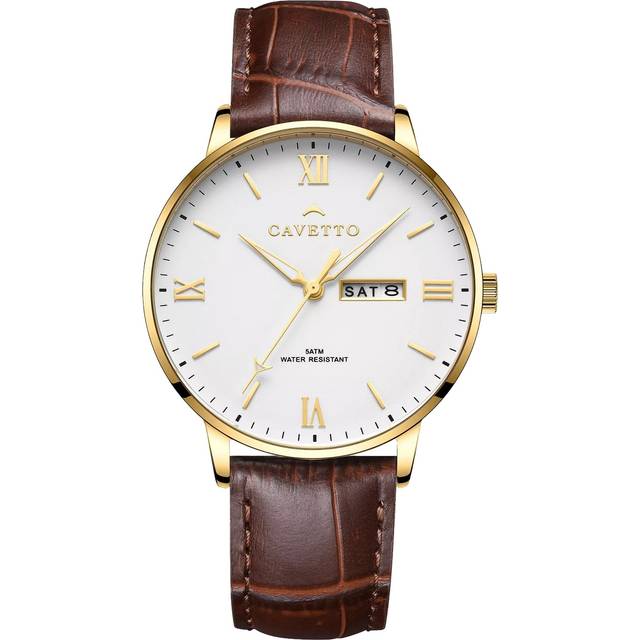 Cavetto Classic Cv0051 Herr Klockor Stl. 41 mm - Från Magasin - Guld (41 mm)