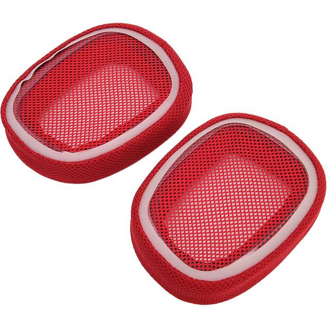 Ear Pads Cushions Soft Breathable Noise Reduction Strong Bass Replacement Headphones Ear Pads for red