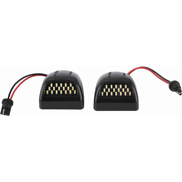 2pcs High Quality ABS Car License Plate LED Light Lamp for Chevrolet Silverado