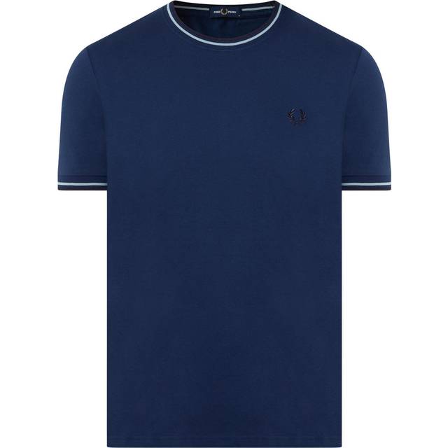 Fred Perry Twin Tipped T-Shirt Tennis Blue