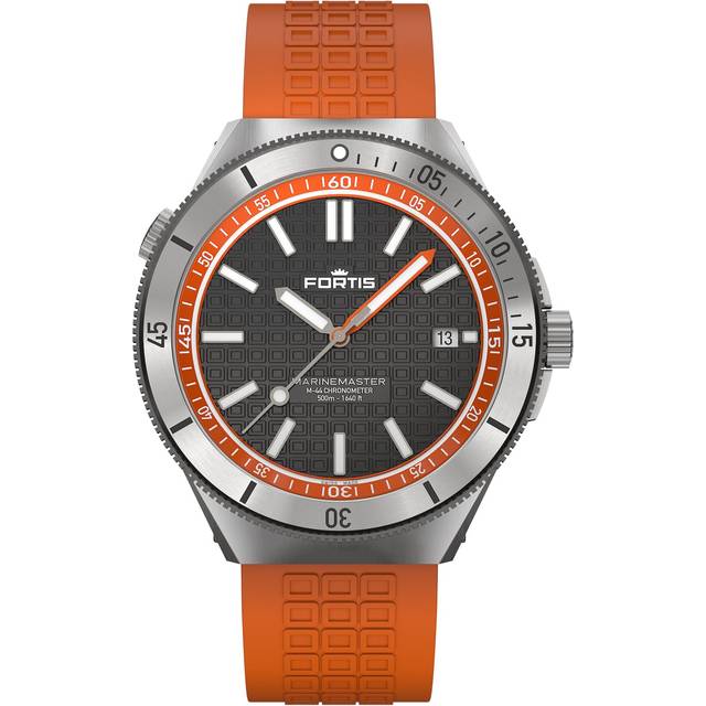 Fortis Marinemaster M-44 Amber Orange Watch