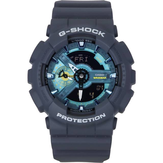 Casio G-Shock Analog Digital Bio-Based Resin Blue Dial Quartz GA-110AS-2A 200M Men&#39;s Watch