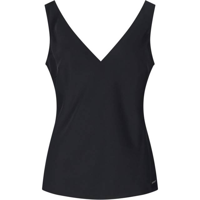 Calvin Klein V-Neck Tank Top - Black   - 34 EU
