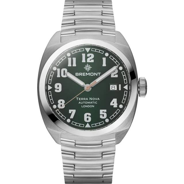 Bremont Terra Nova 40.5 Date Green Bracelet Watch
