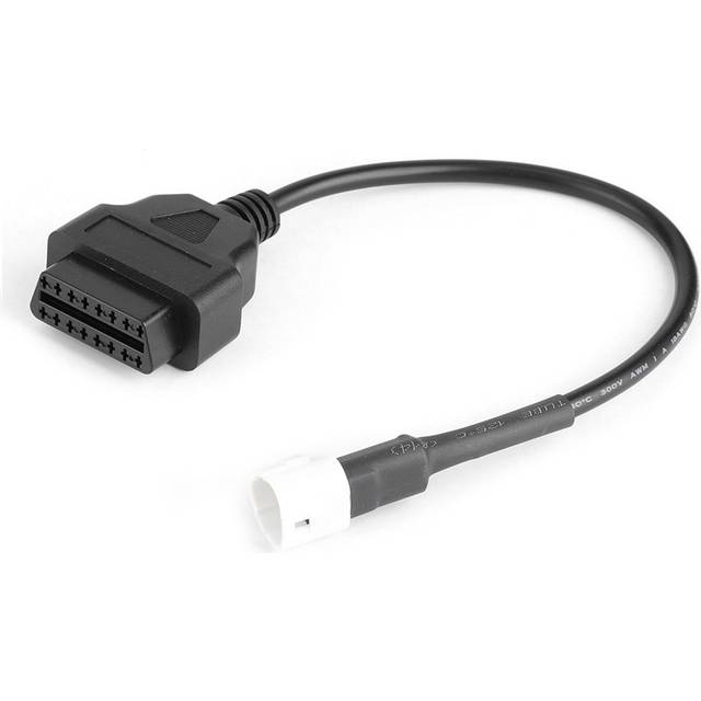 3 Pin to OBD2 Fault Code Scanner Motorcycle Diagnostic Cable Fit for Yamaha X MAX N MAX MT125