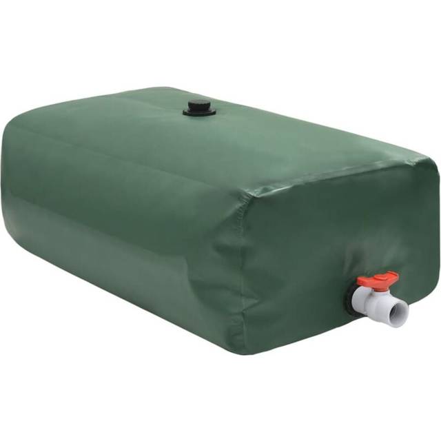 vidaXL Vattentank med kran vikbar 360 L PVC