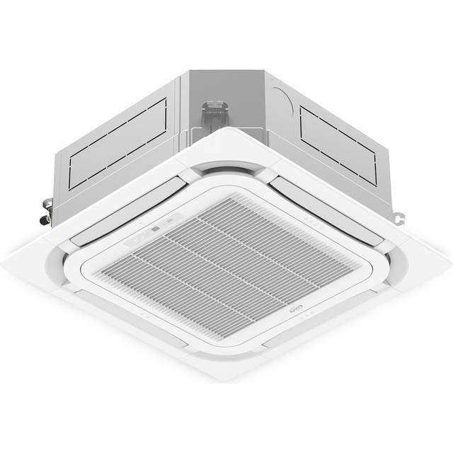 Argo 18000 BTU Smart Ceiling Cassette Air Conditioner with Heat Pump - Wired Controller and WiFi - White