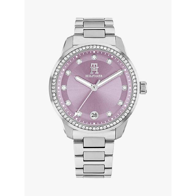 TH Monogram Lavender Dial Bracelet Watch
