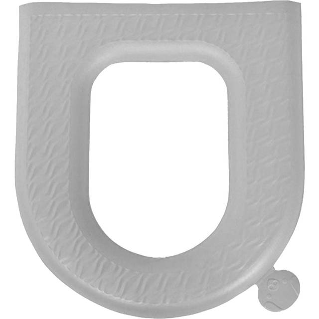 Toilet Seat Cover Pad Grey Cover Cushion with Handle Waterproof EVA Thickened Comfort Quick Dry