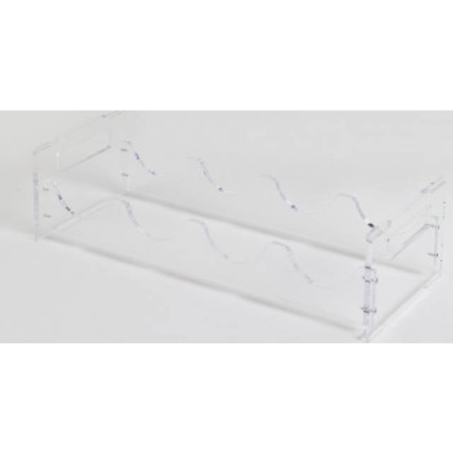 Stackable Bottle Rack For 4 Bottles Omelier Clear Sklum