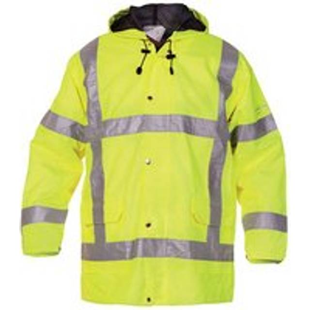 Hydrowear Uitdam High Visibility Waterproof Jacket Saturn Yellow 3XL
